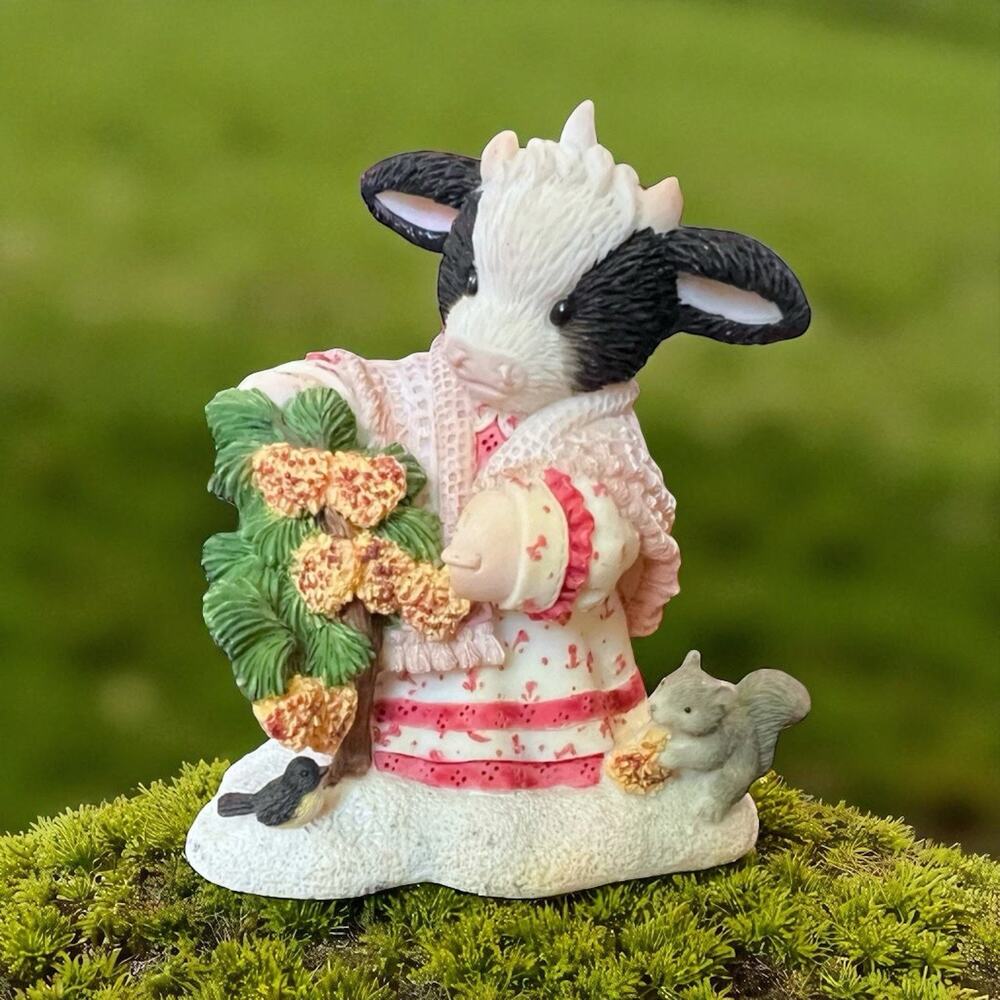 Vtg Enesco Mary's Moo Moos 2003 "Kindness Is For-Heifer In Your Heart" #112671